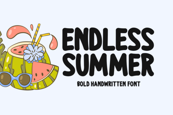 Endless Summer Font - Featured Image