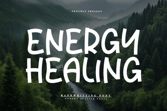 Energy Healing Font - Featured Image