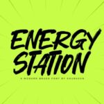 Energy Station Font - Featured Image