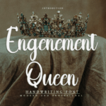 Engenement Queen Font - Featured Image