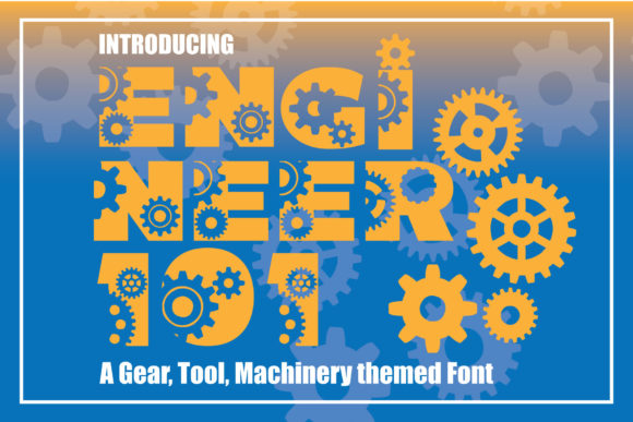 Engineer Font - Featured Image