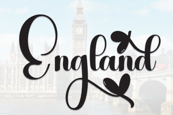 England Font - Featured Image