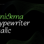 Enickma Font - Featured Image