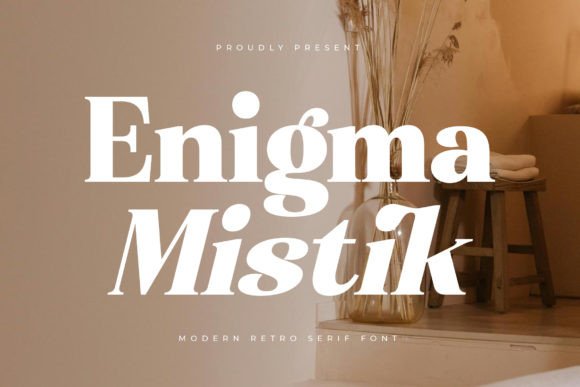 Enigma Mistik Font - Featured Image