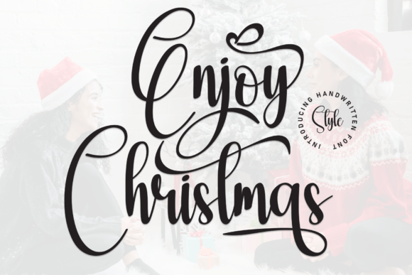 Enjoy Christmas Font - Featured Image