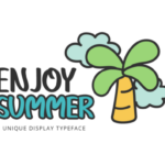 Enjoy Summer Font - Featured Image