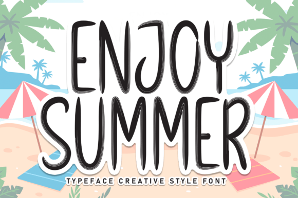 Enjoy Summer Font - Featured Image