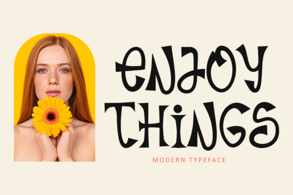 Enjoy Things Font - Featured Image
