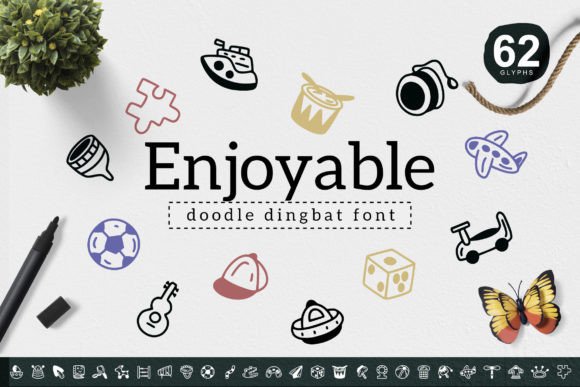 Enjoyable Font - Featured Image