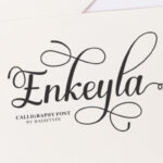 Enkeyla Script Font - Featured Image