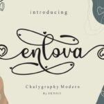 Enlova Font - Featured Image