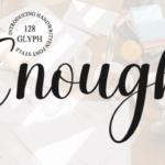 Enough Font - Featured Image