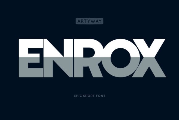 Enrox Font - Featured Image