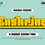 Enshrine Font - Featured Image