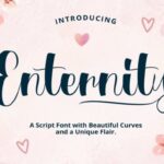 Enternity Font - Featured Image