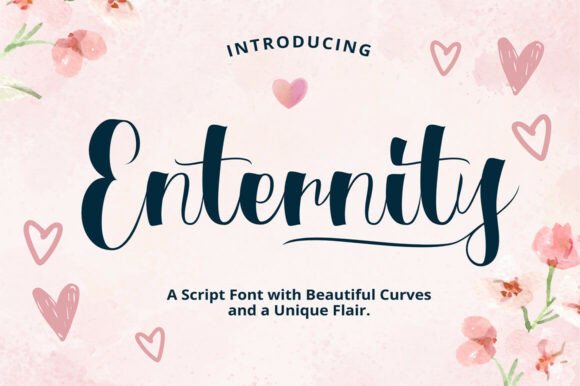 Enternity Font - Featured Image