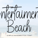 Entertaiment Beach Font - Featured Image