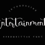 Entertainment Font - Featured Image