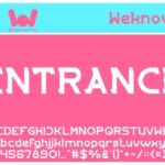 Entrance Font - Featured Image