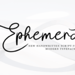 Ephemera Font - Featured Image