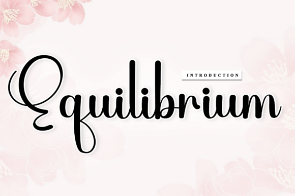 Equilibrium Font - Featured Image