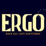 Ergo Font - Featured Image