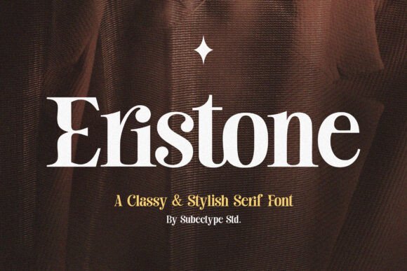 Eristone Font - Featured Image