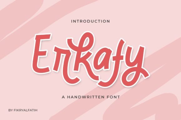 Erkafy Font - Featured Image