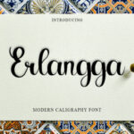 Erlangga Font - Featured Image