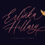 Erlinka Hillary Font - Featured Image