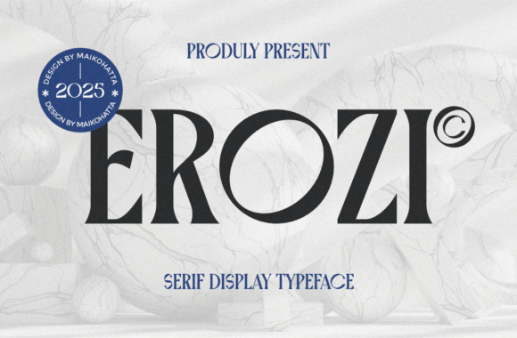 Erozi Font - Featured Image