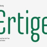 Ertige Font - Featured Image