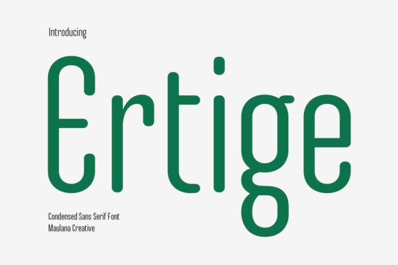 Ertige Font - Featured Image