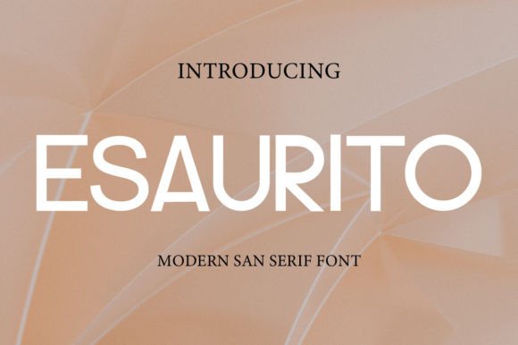 Esaurito Font - Featured Image