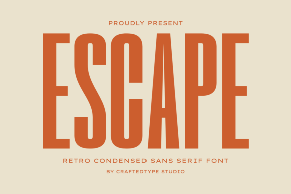 Escape Font - Featured Image