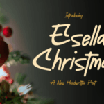 Esella Christmas Font - Featured Image
