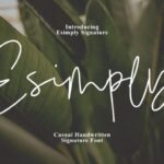 Esimply Font - Featured Image