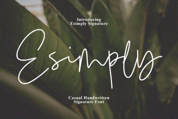 Esimply Font - Featured Image