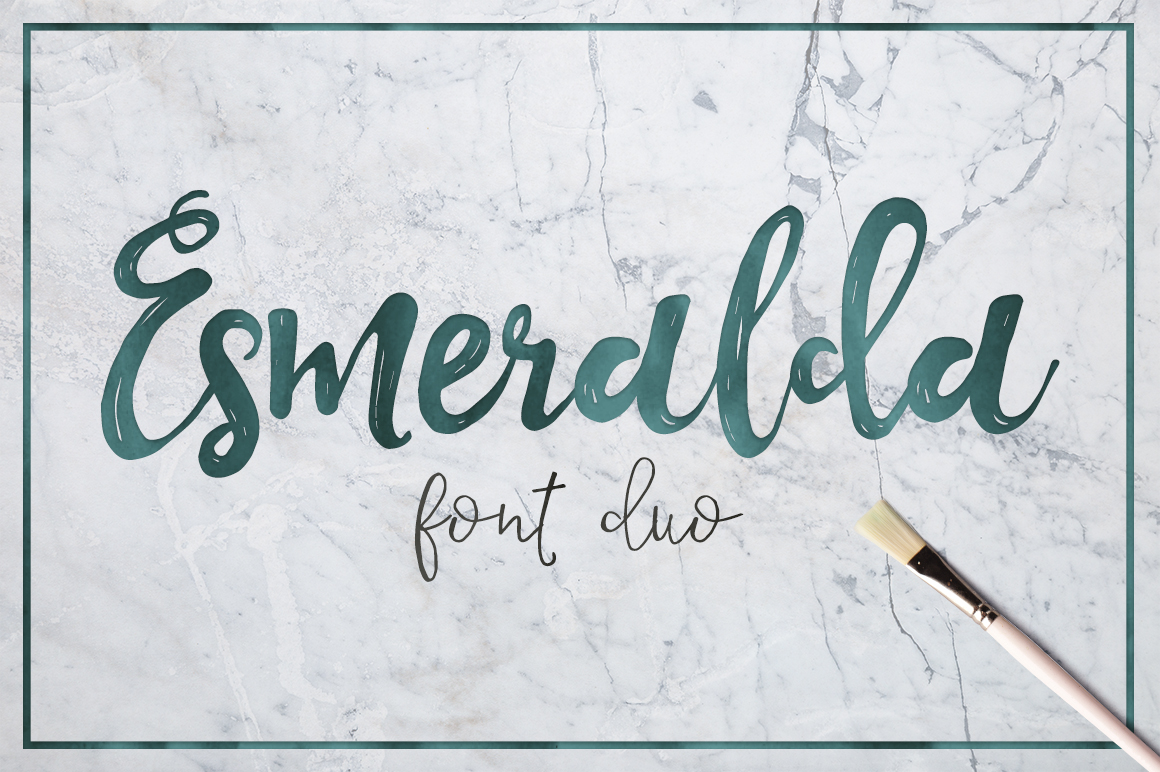 Esmeralda Font - Featured Image