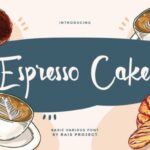 Espresso Cake Font - Featured Image