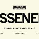 Essenek Font - Featured Image