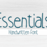 Essentials Font - Featured Image