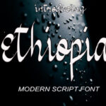 Ethiopia Font - Featured Image