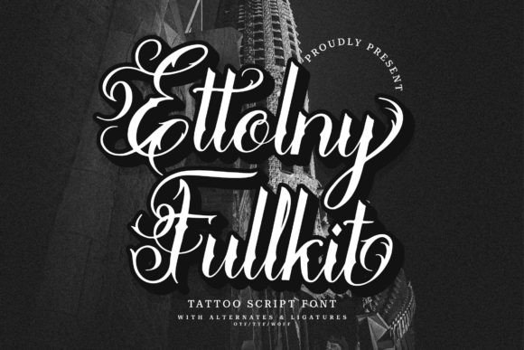 Ettolny Fullkit Font - Featured Image