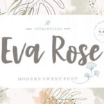 Eva Rose Font - Featured Image