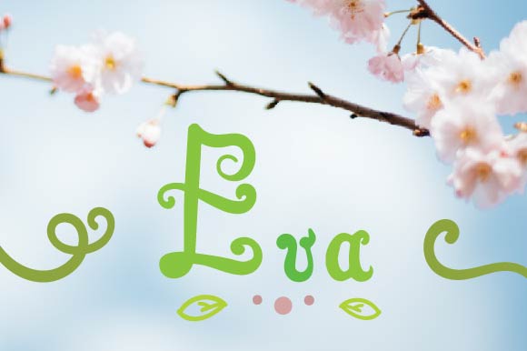 Eva Script Font - Featured Image