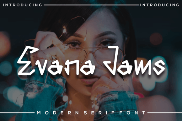 Evana Jams Font - Featured Image