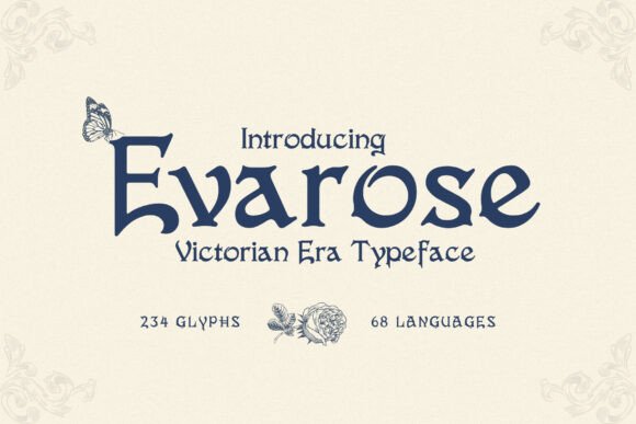 Evarose Font - Featured Image