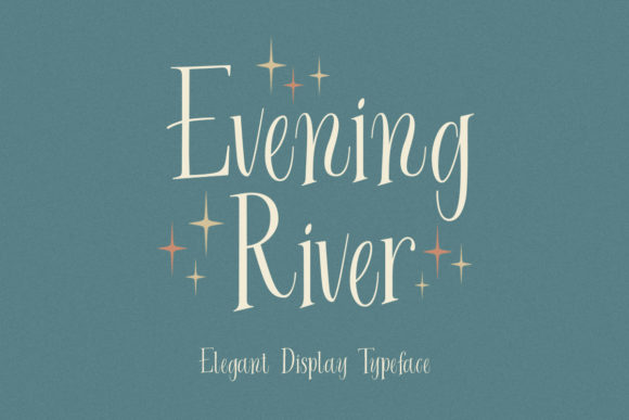 Evening River Font - Featured Image