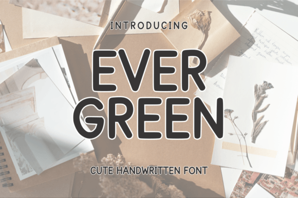 Ever Green Font - Featured Image